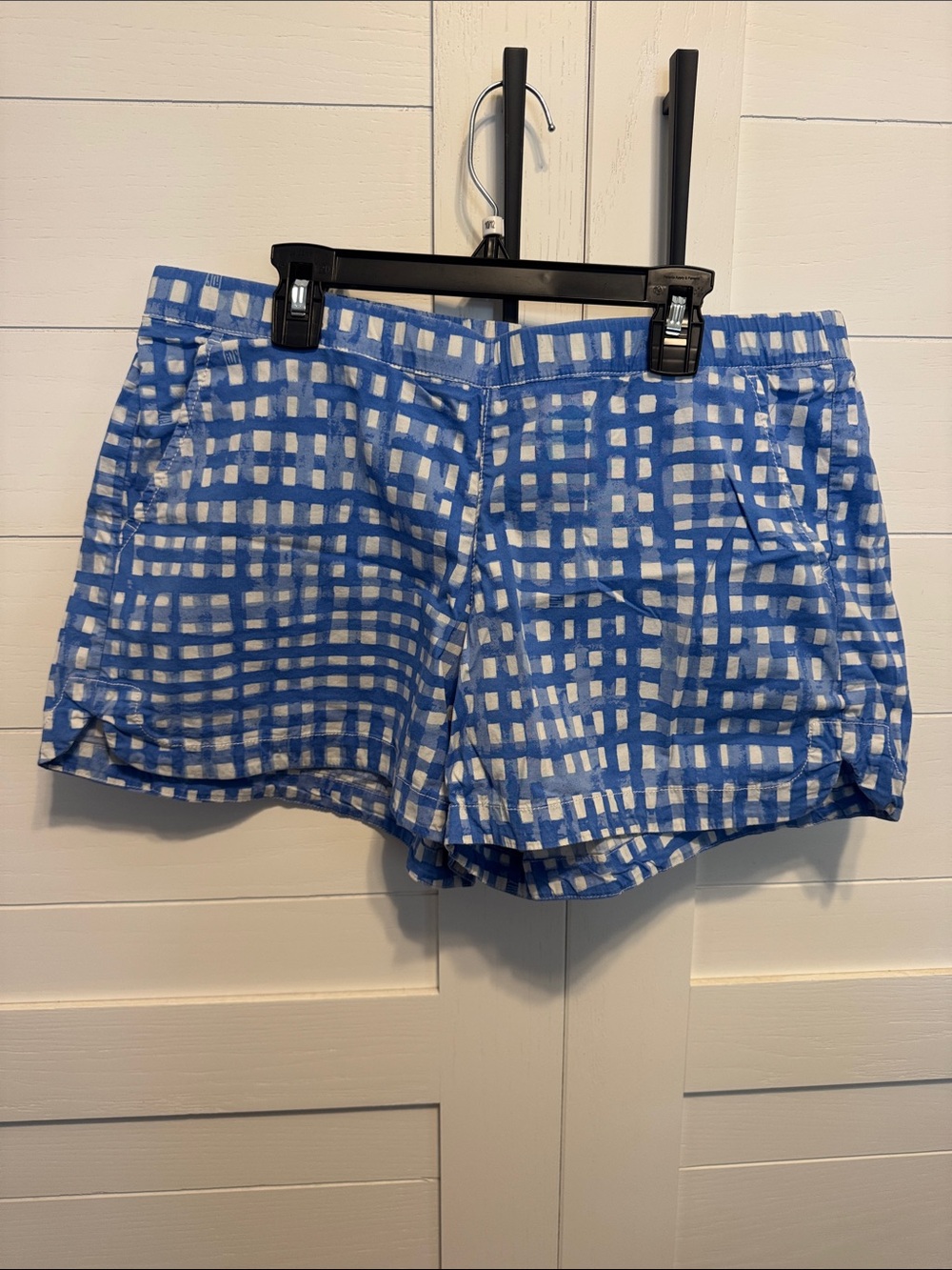 Lilly Pulitzer Blue and White Check Shorts